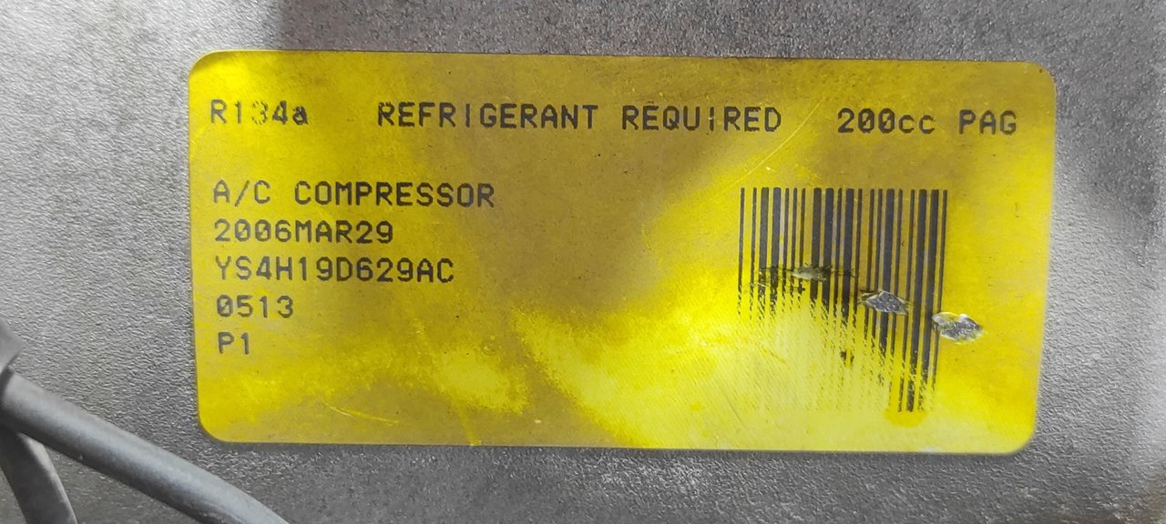 COMPRESOR AIRE ACONDICIONADO FORD FUSION (CBK) - vista 4