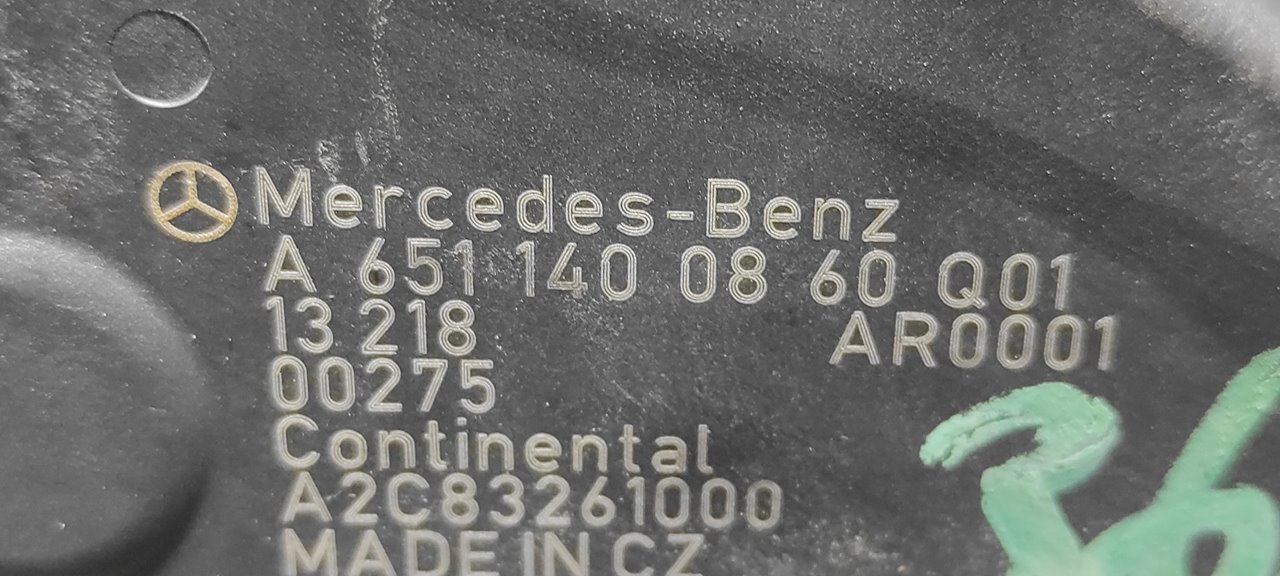 VALVULA EGR MERCEDES-BENZ CLASE C (W204) LIM. - vista 2