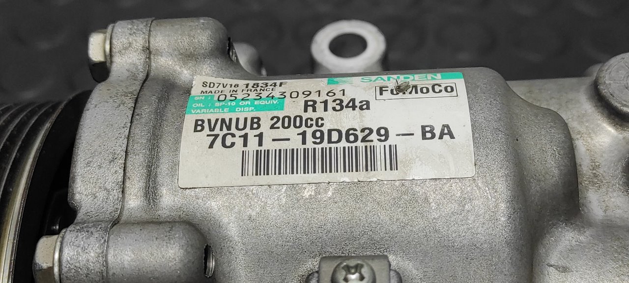 COMPRESOR AIRE ACONDICIONADO FORD TRANSIT CAJA CERRADA '06 - vista 7
