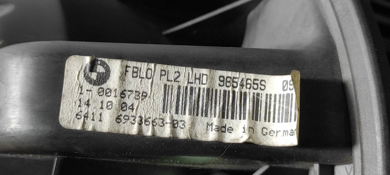 MOTOR CALEFACCION BMW SERIE 1 BERLINA (E81/E87) - vista 7