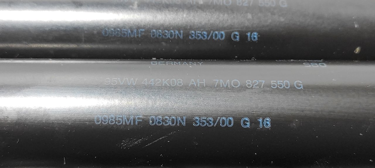 AMORTIGUADORES MALETERO / PORTON SEAT ALHAMBRA (7V9) - vista 4