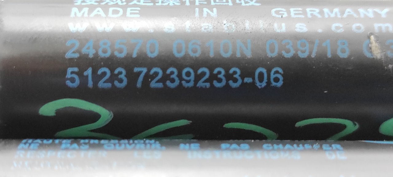 AMORTIGUADORES CAPO BMW SERIE 3 LIM. (F30) - vista 2