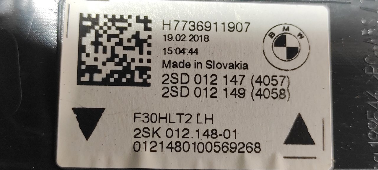 PILOTO PORTON IZQUIERDO BMW SERIE 3 LIM. (F30) - vista 5