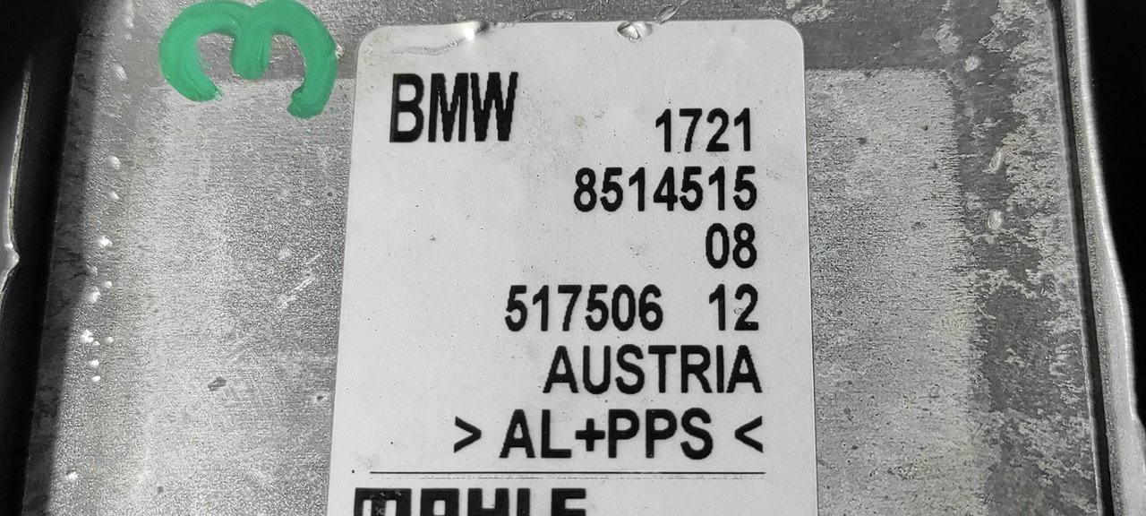 ENFRIADOR ACEITE MOTOR BMW SERIE 3 LIM. (F30) - vista 3