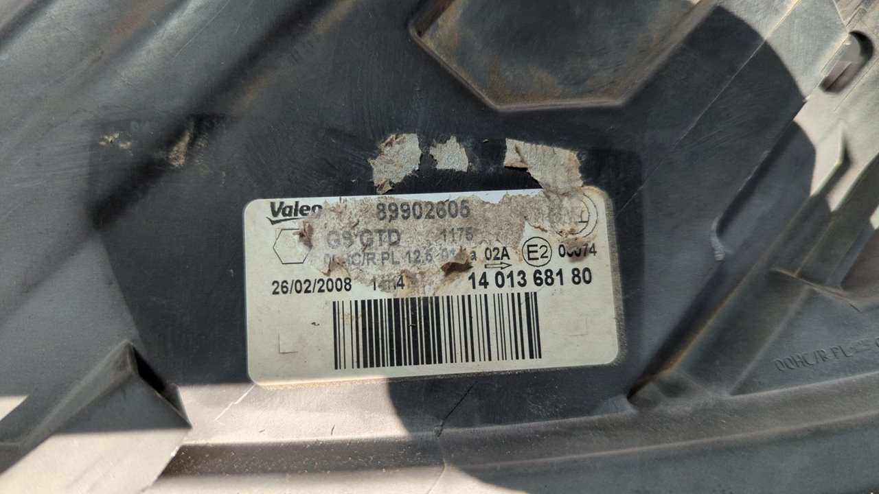 FARO IZQUIERDO PEUGEOT EXPERT KASTEN - vista 7