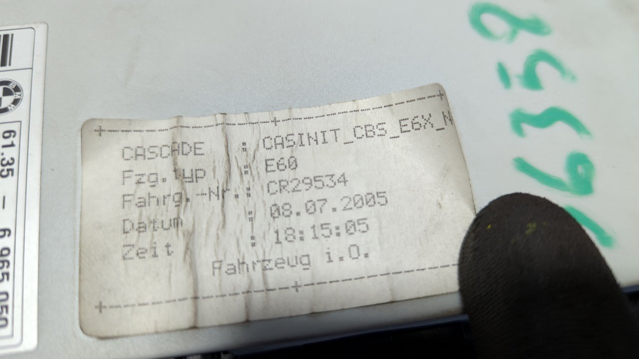 MODULO CONFORT BMW SERIE 5 BERLINA (E60) - vista 5