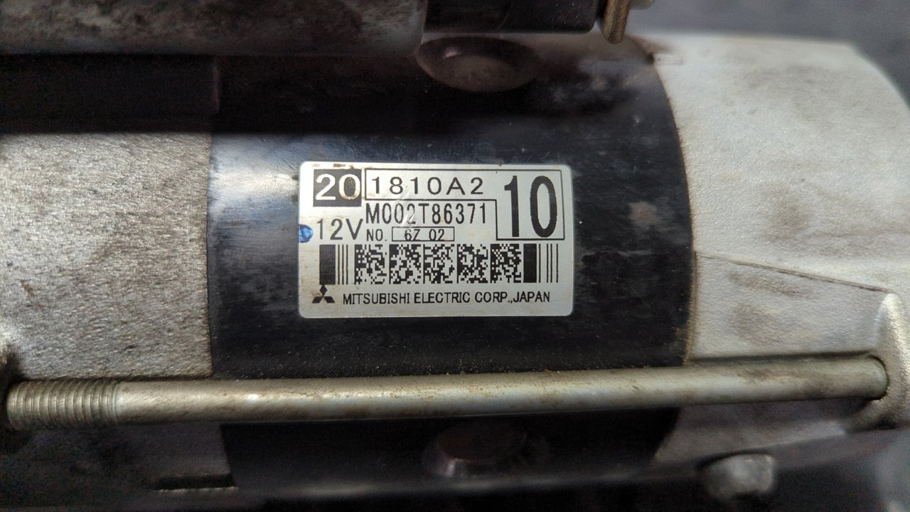 MOTOR ARRANQUE CITROEN C4 AIRCROSS - vista 5