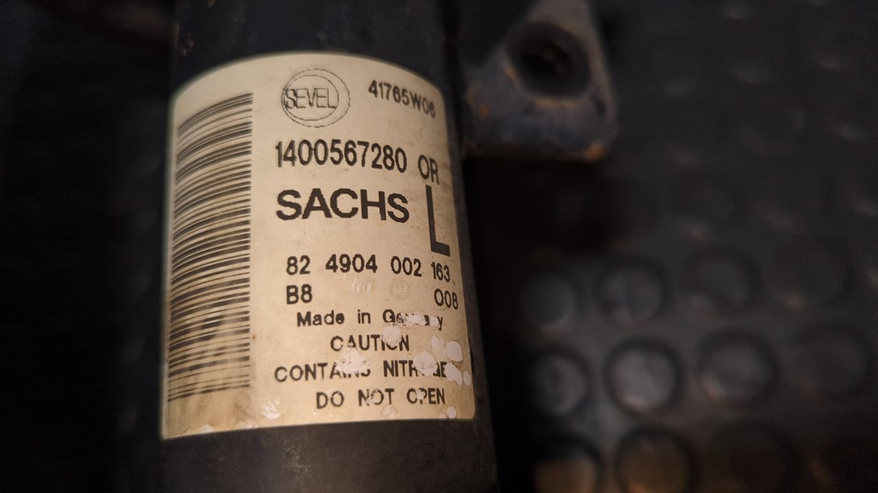 AMORTIGUADOR DELANTERO IZQUIERDO PEUGEOT EXPERT KASTEN - vista 4