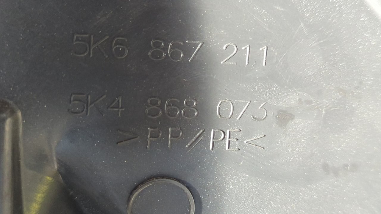 GUARNECIDO PUERTA TRASERA IZQUIERDA VOLKSWAGEN GOLF VI (5K1) - vista 5