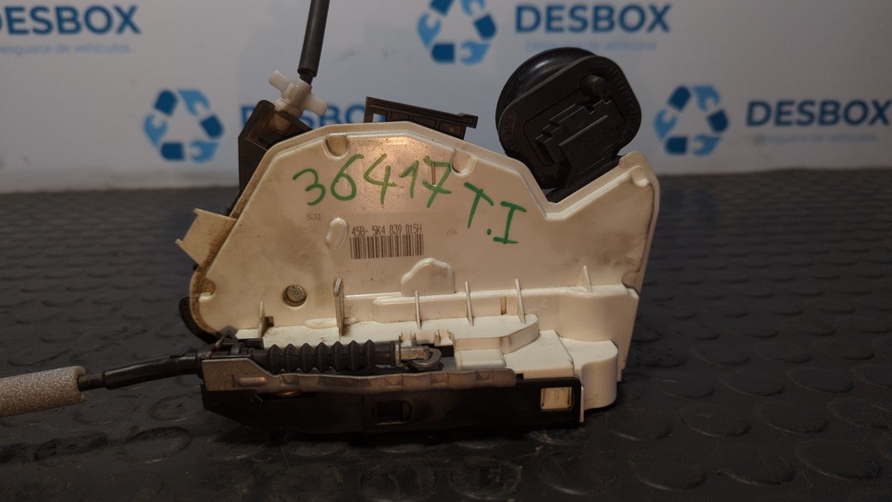 CERRADURA PUERTA TRASERA IZQUIERDA VOLKSWAGEN GOLF VI (5K1)