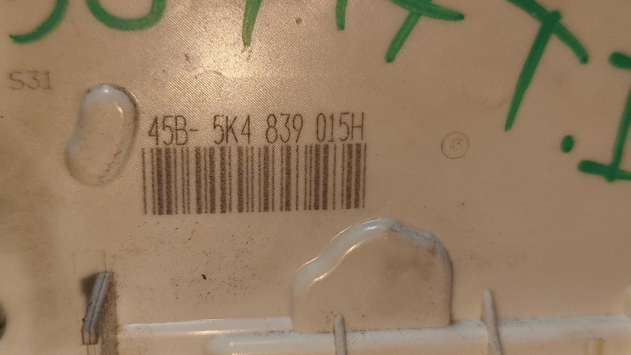 CERRADURA PUERTA TRASERA IZQUIERDA VOLKSWAGEN GOLF VI (5K1) - vista 5