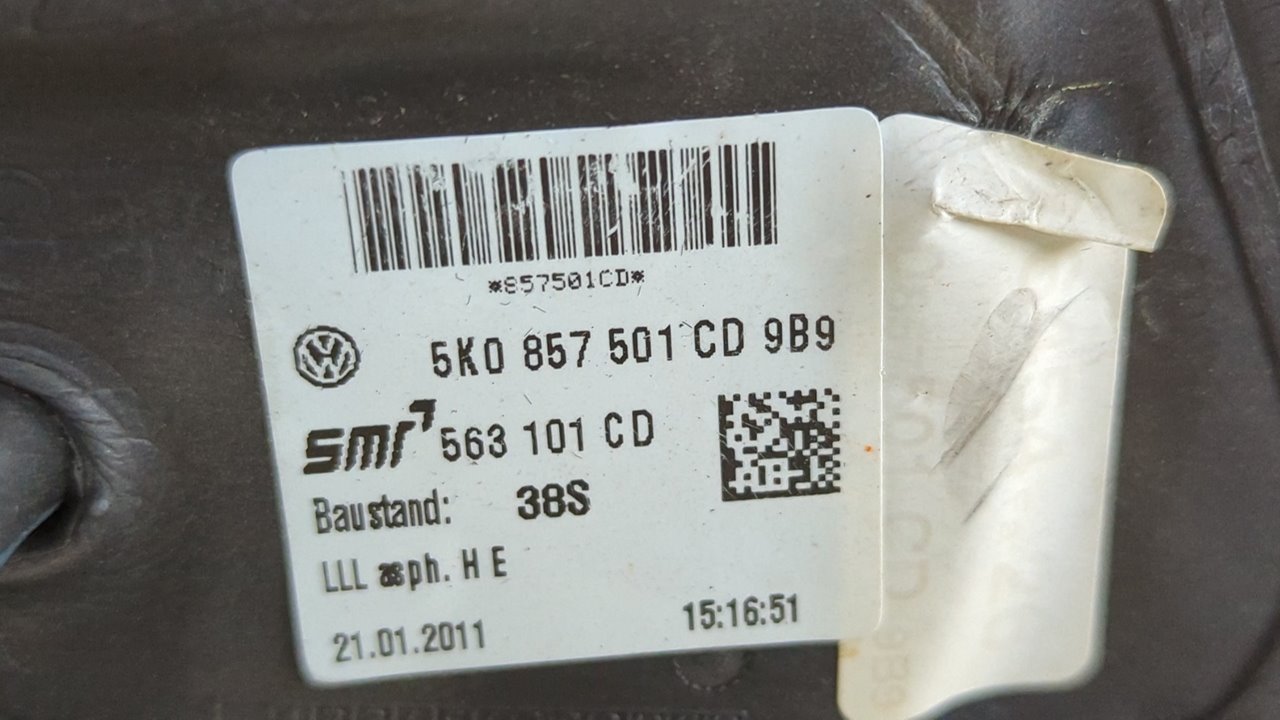 RETROVISOR IZQUIERDO VOLKSWAGEN GOLF VI (5K1) - vista 5