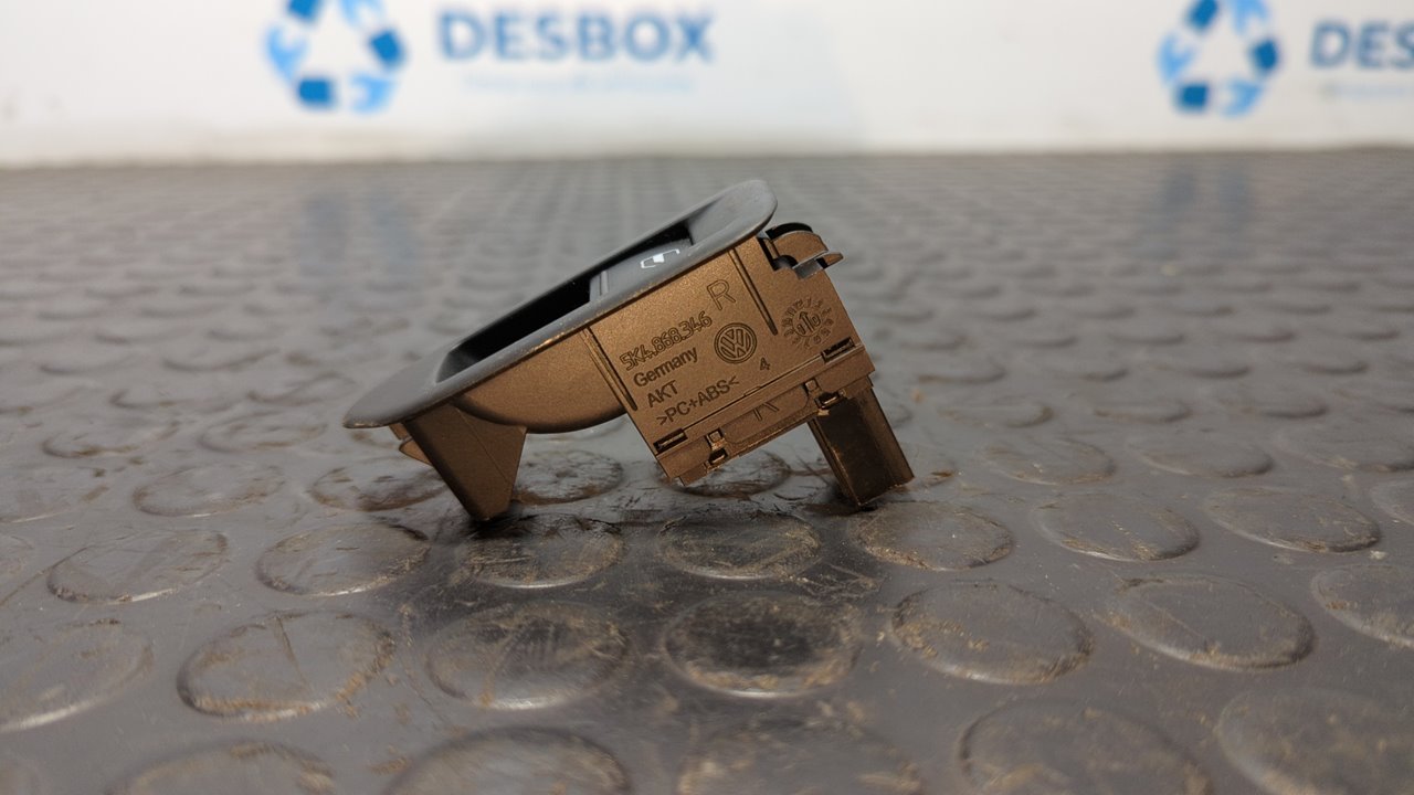 MANDO ELEVALUNAS TRASERO DERECHO VOLKSWAGEN GOLF VI (5K1) - vista 5