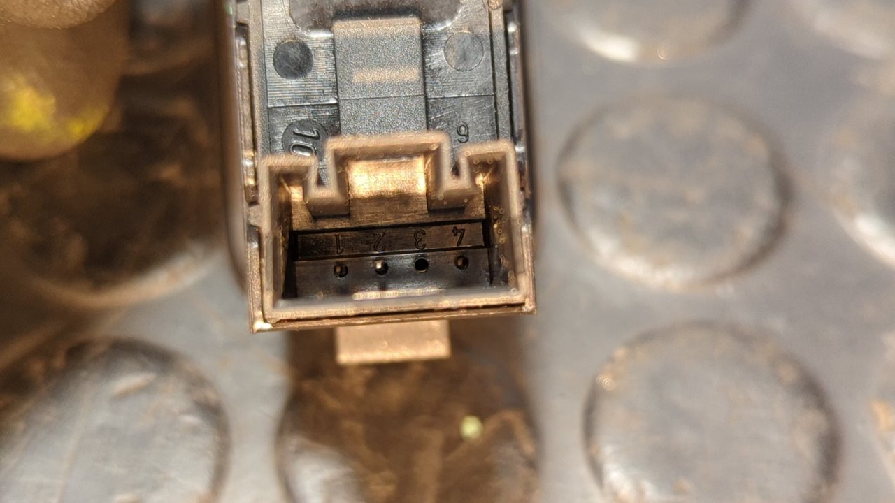 MANDO ELEVALUNAS TRASERO DERECHO VOLKSWAGEN GOLF VI (5K1) - vista 4