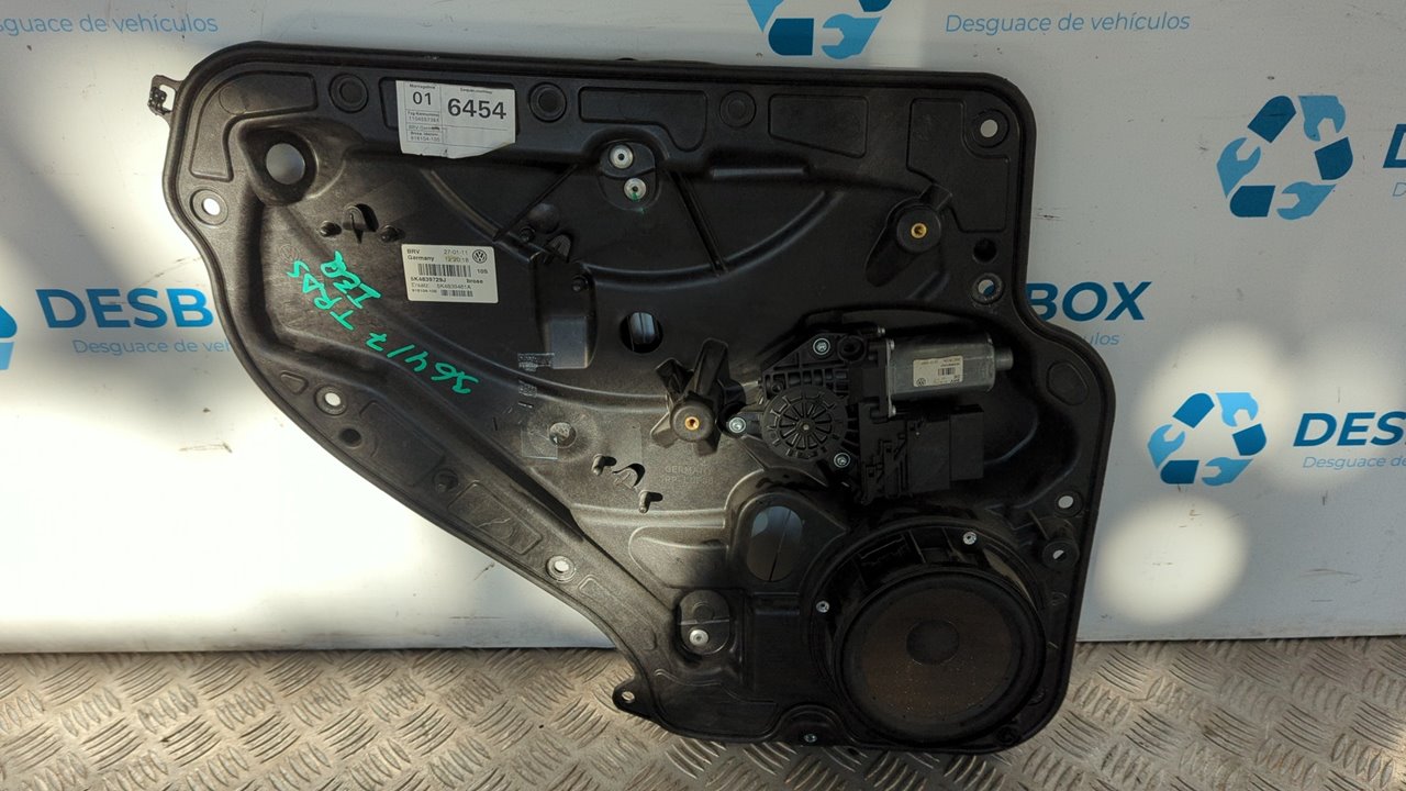 ELEVALUNAS TRASERO IZQUIERDO VOLKSWAGEN GOLF VI (5K1)