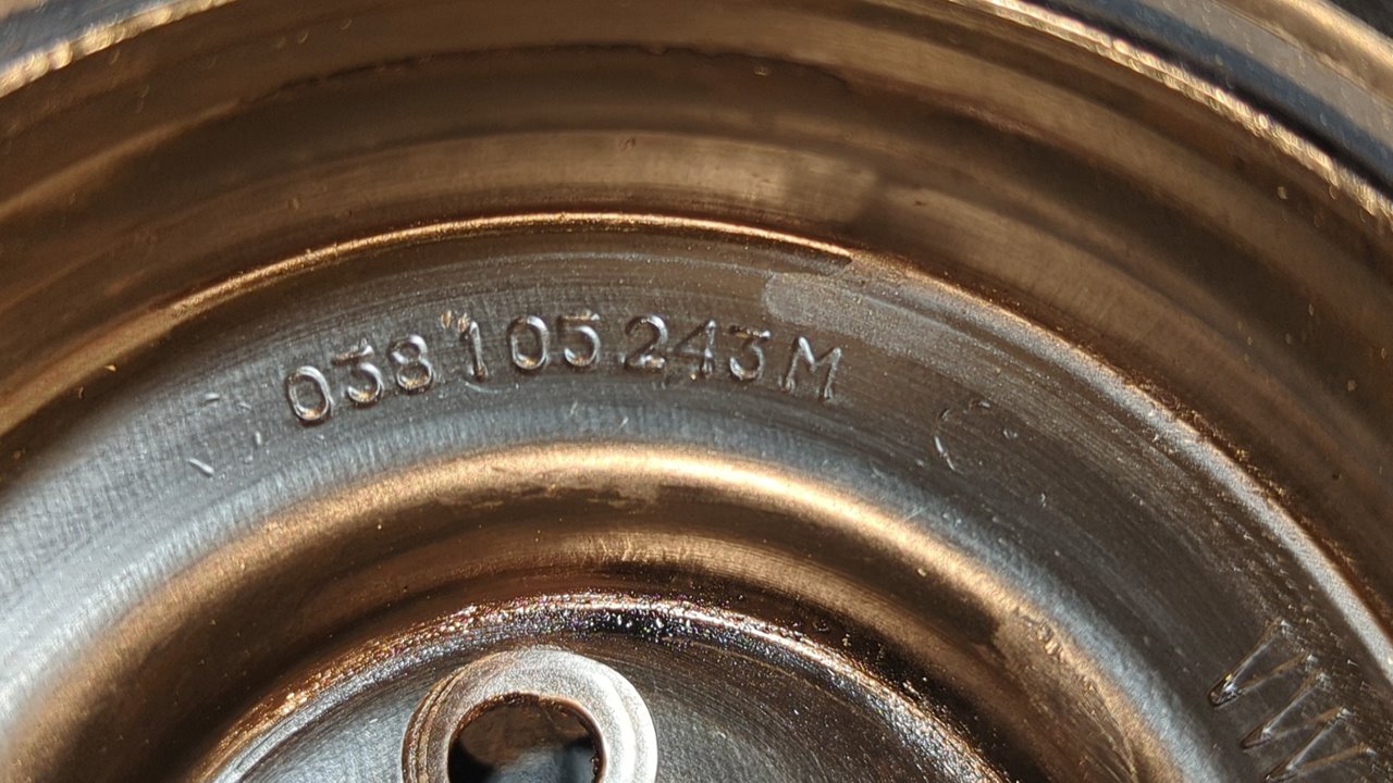 POLEA CIGUEÑAL VOLKSWAGEN GOLF VI (5K1) - vista 3