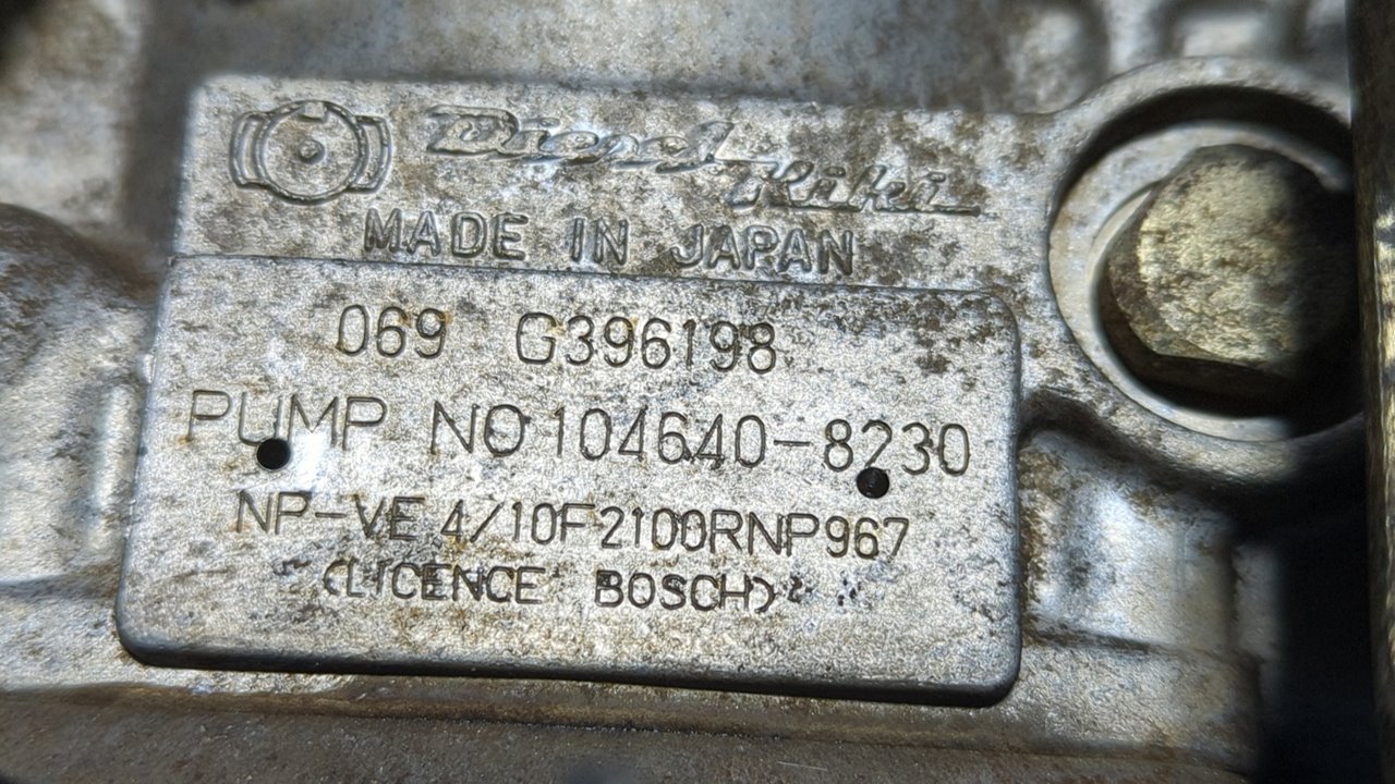 BOMBA INYECCION MITSUBISHI MONTERO (L040) - vista 9