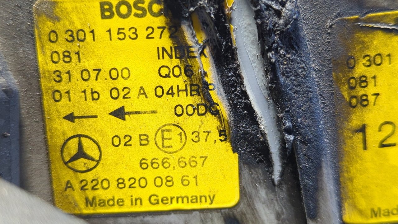 FARO DERECHO MERCEDES-BENZ CLASE S (W220) BERLINA - vista 4