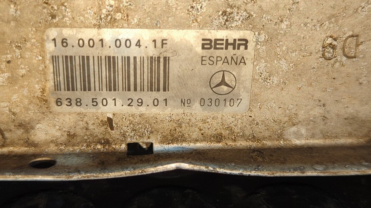 INTERCOOLER MERCEDES-BENZ VITO (W638) CAJA CERRADA - vista 3