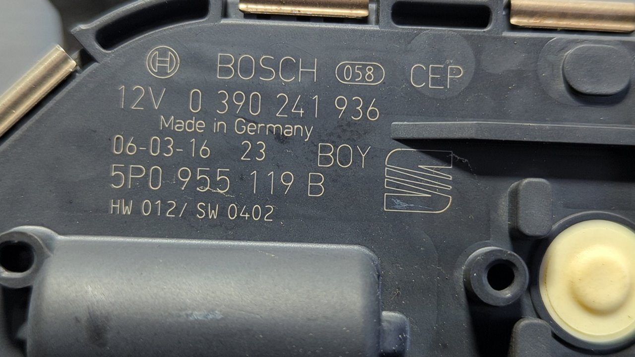 MOTOR LIMPIA DELANTERO SEAT ALTEA (5P1) - vista 6