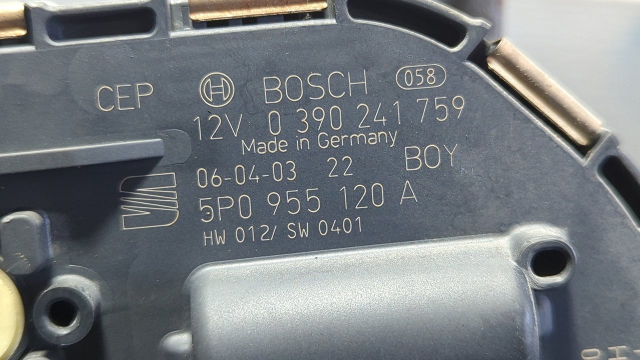 MOTOR LIMPIA DELANTERO SEAT ALTEA (5P1) - vista 4