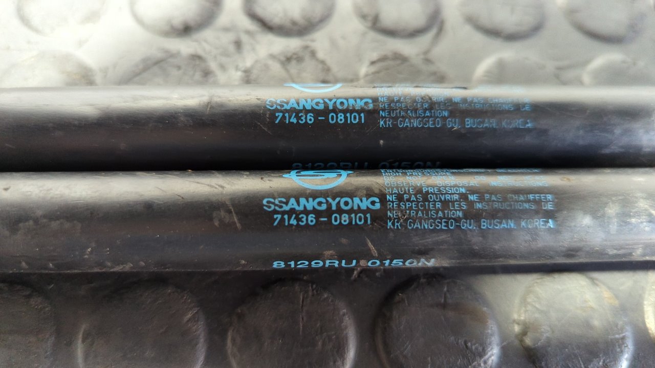 AMORTIGUADORES MALETERO / PORTON SSANGYONG REXTON - vista 2