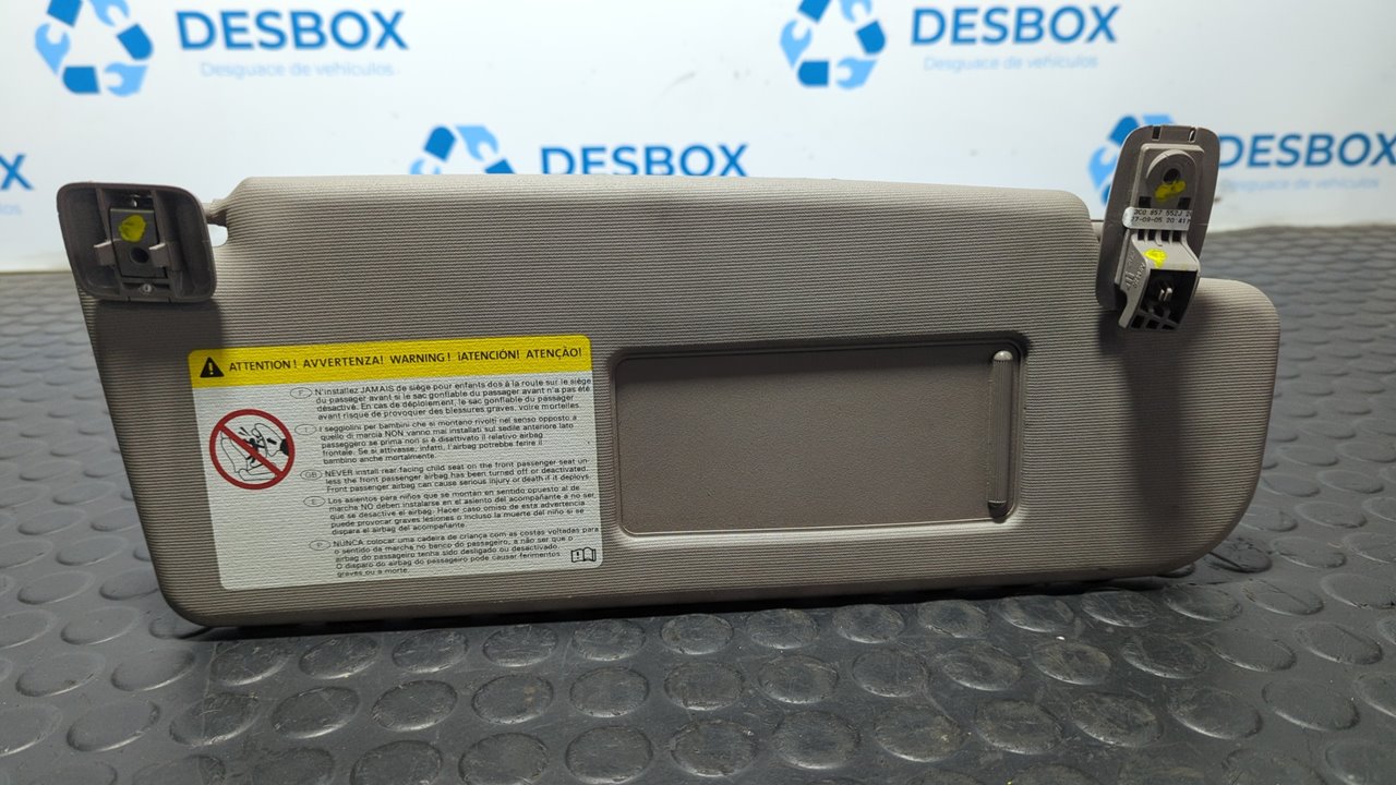 PARASOL DERECHO VOLKSWAGEN PASSAT BERLINA (3C2)