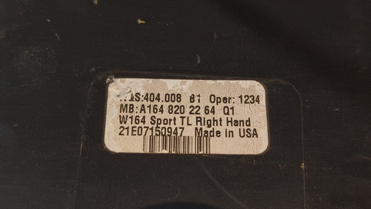 PILOTO TRASERO DERECHO MERCEDES-BENZ CLASE M (W164) - vista 5
