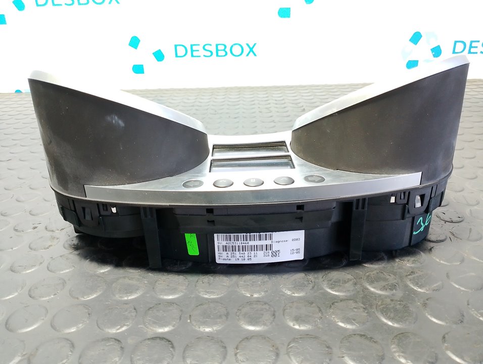 CUADRO INSTRUMENTOS MERCEDES-BENZ CLASE M (W164) - vista 5