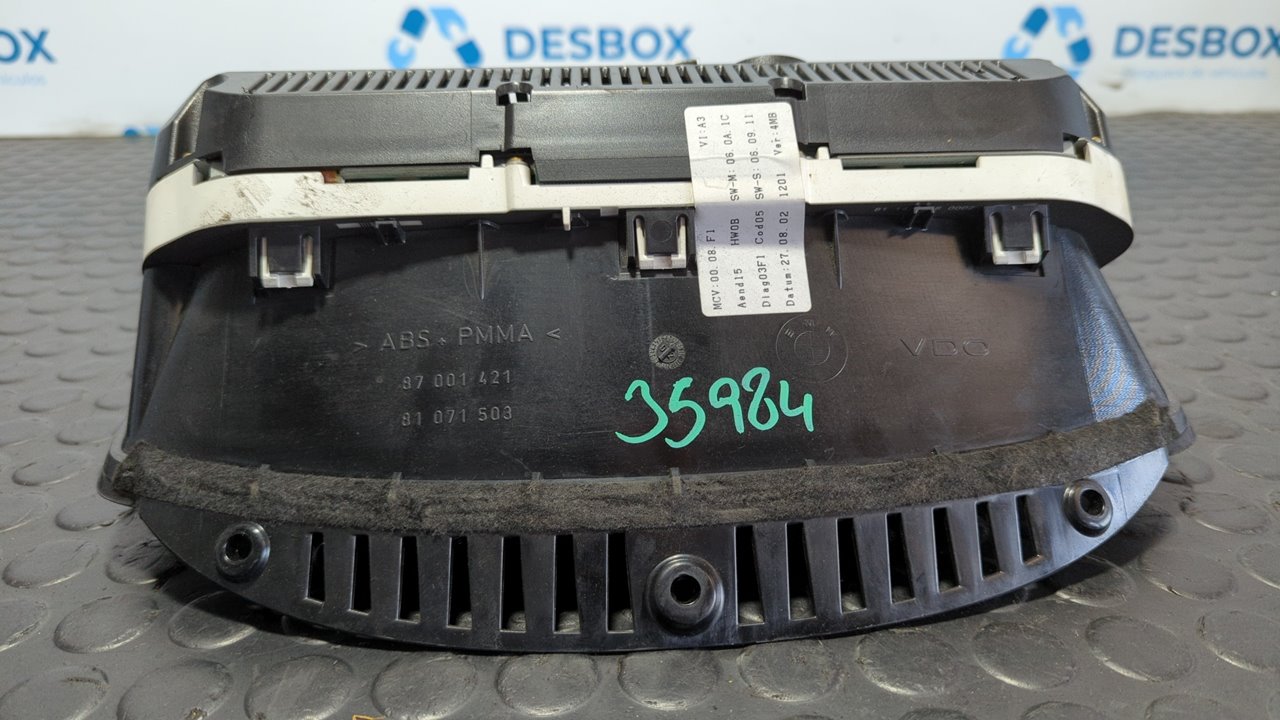 CUADRO INSTRUMENTOS BMW SERIE 7 (E65/E66) - vista 3