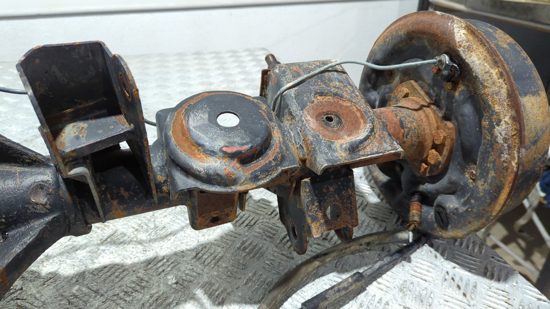 PUENTE TRASERO SSANGYONG MUSSO - vista 6