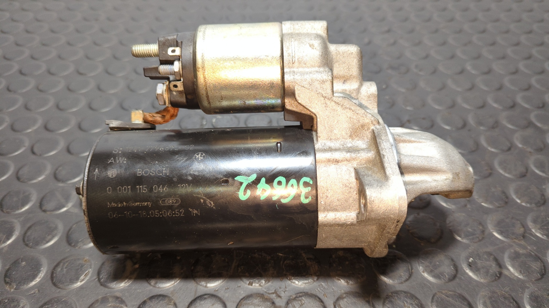 MOTOR ARRANQUE BMW SERIE 1 BERLINA (E81/E87) - vista 3