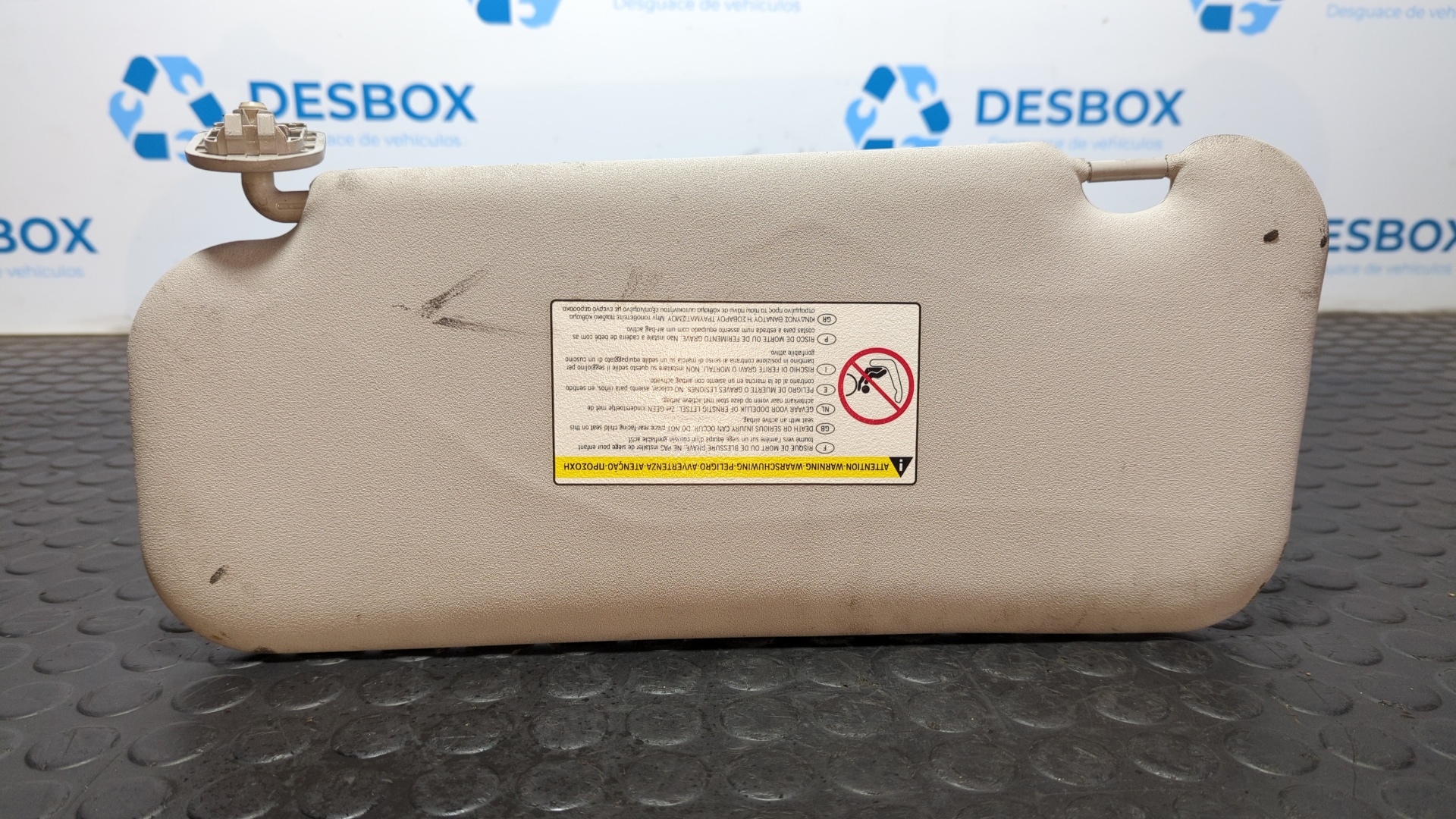 PARASOL DERECHO PEUGEOT 207 - vista 3