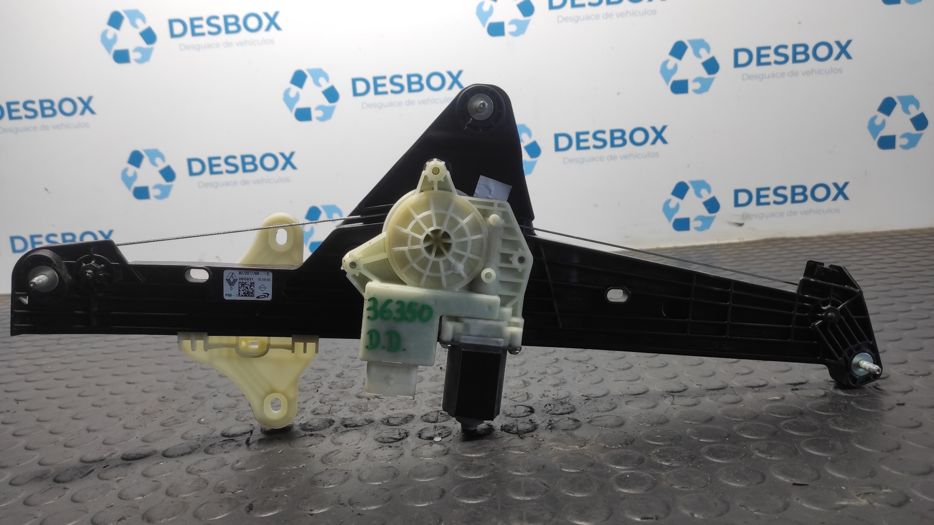 ELEVALUNAS DELANTERO DERECHO RENAULT CLIO V