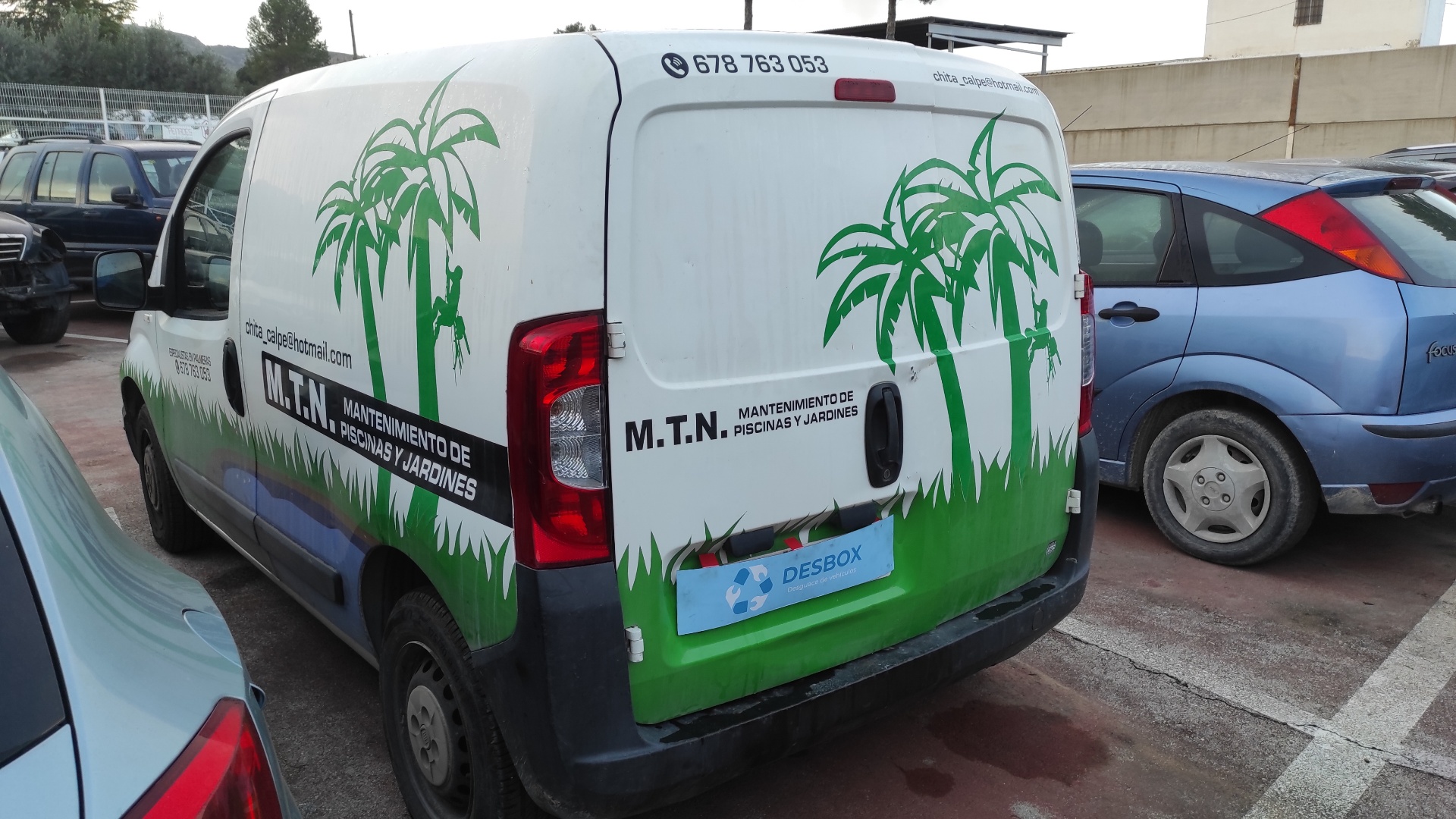 PILOTO TRASERO IZQUIERDO FIAT FIORINO - recambio desguace - vista 2