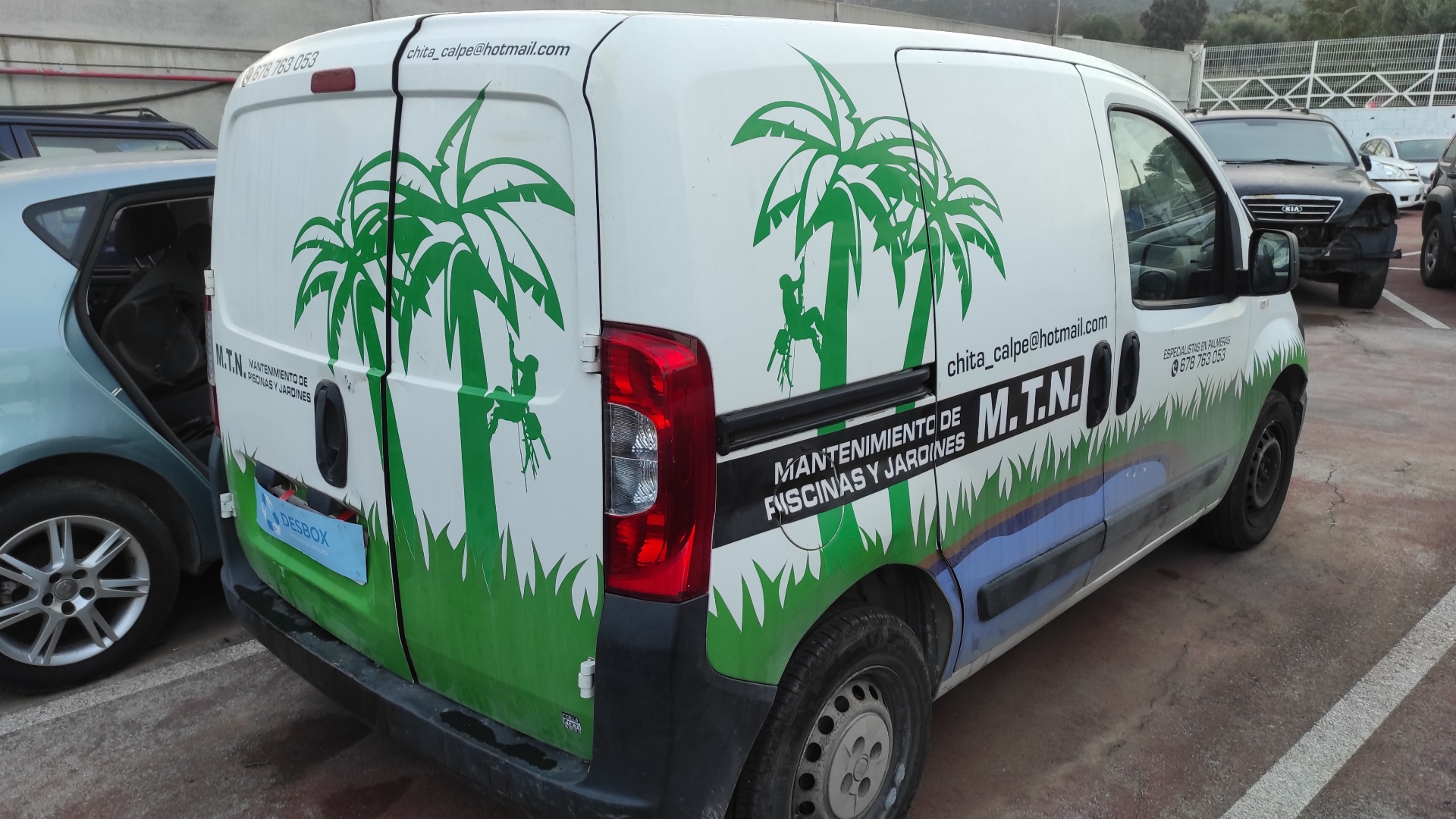 PILOTO TRASERO IZQUIERDO FIAT FIORINO - recambio desguace - vista 8