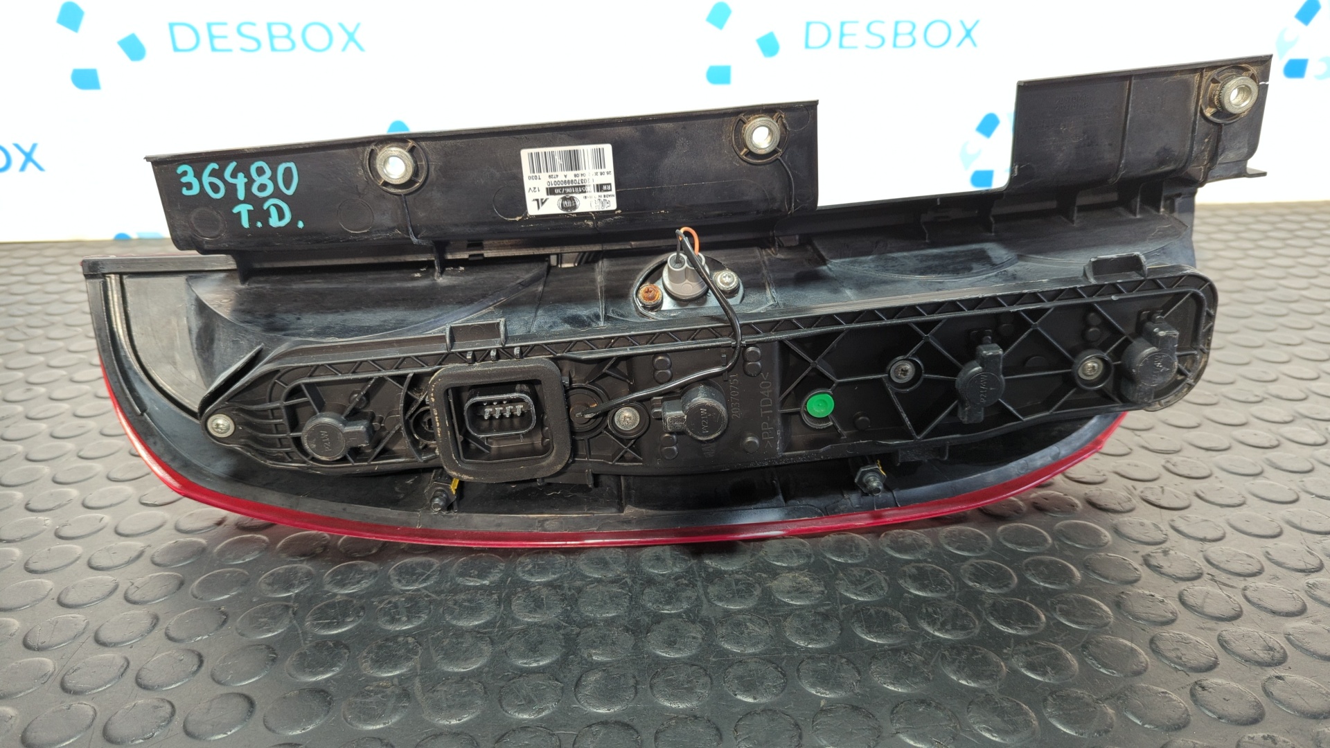 PILOTO TRASERO DERECHO FIAT DOBLO - vista 4