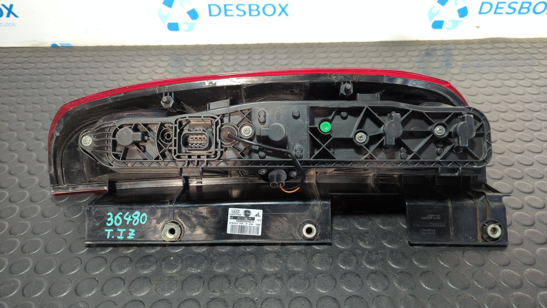 PILOTO TRASERO IZQUIERDO FIAT DOBLO - vista 4