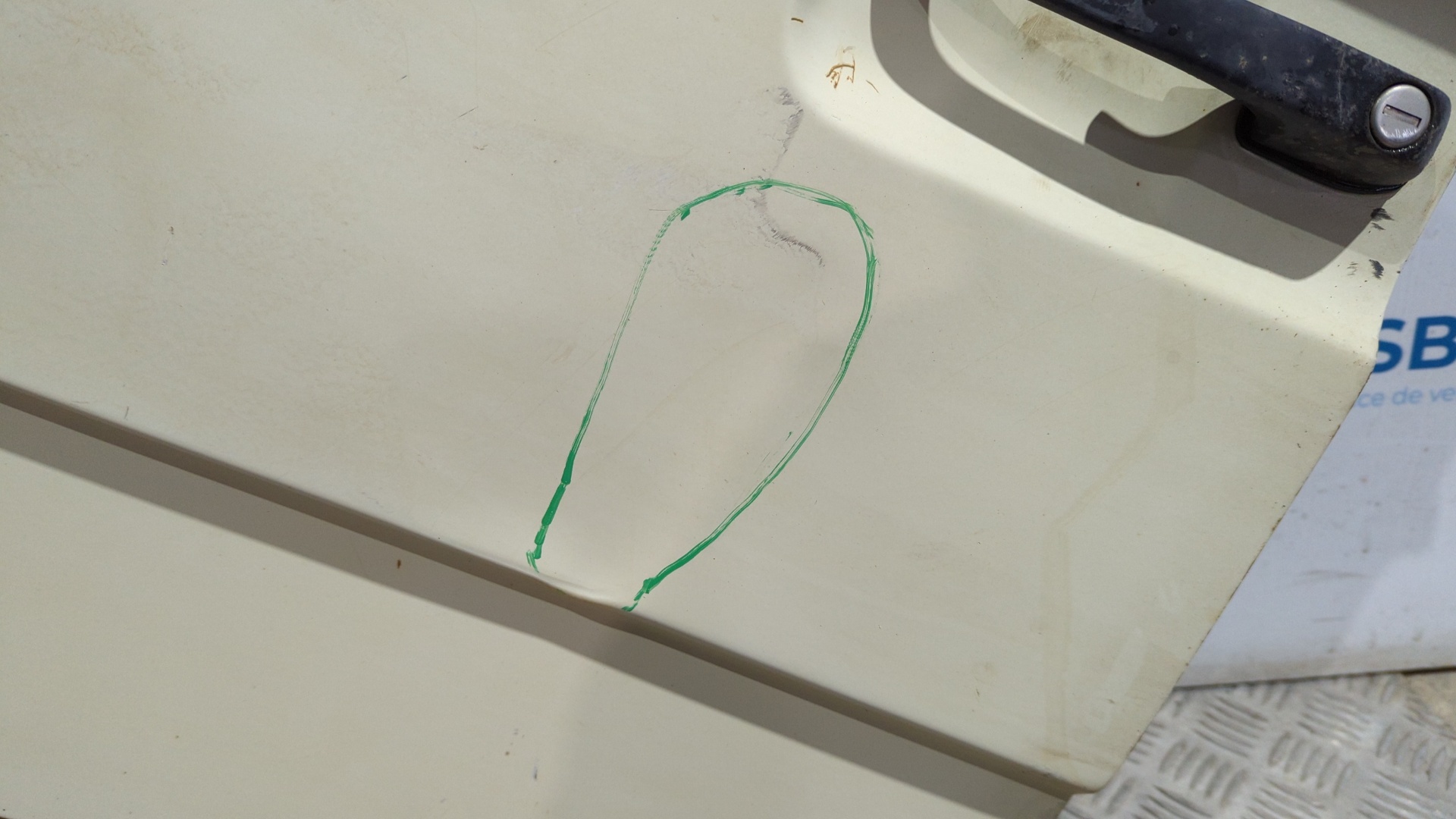 PUERTA DELANTERA IZQUIERDA VOLKSWAGEN LT CAJA - vista 2