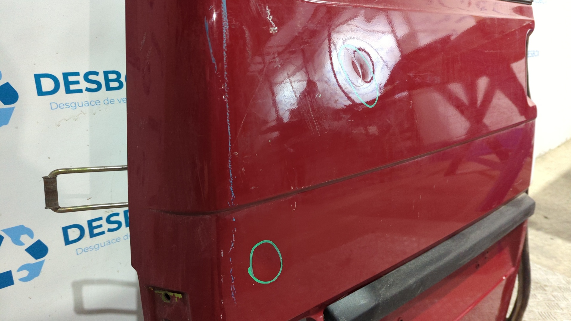 PORTON TRASERO IZQUIERDO VOLKSWAGEN T4 TRANSPORTER/FURGONETA (MOD. 1991) - vista 3