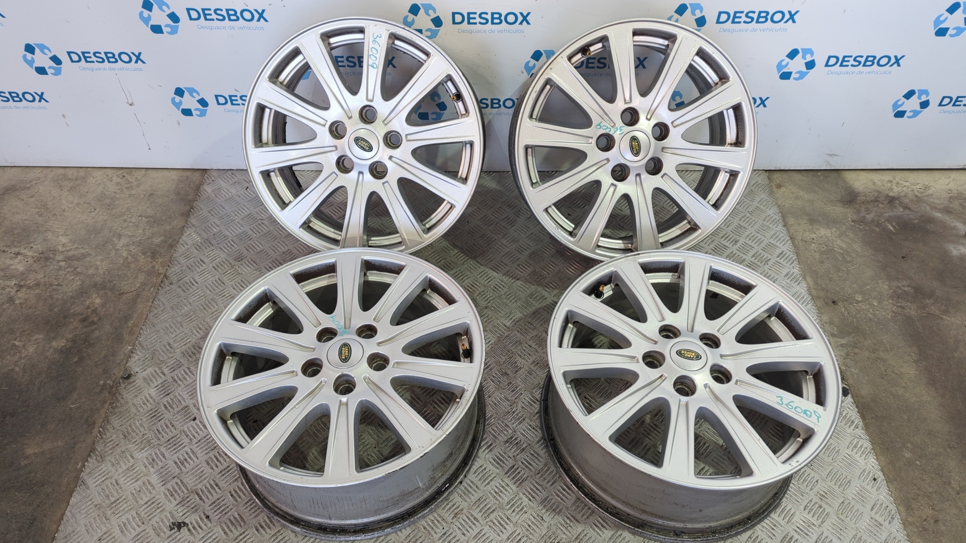 JUEGO LLANTAS LAND ROVER DISCOVERY