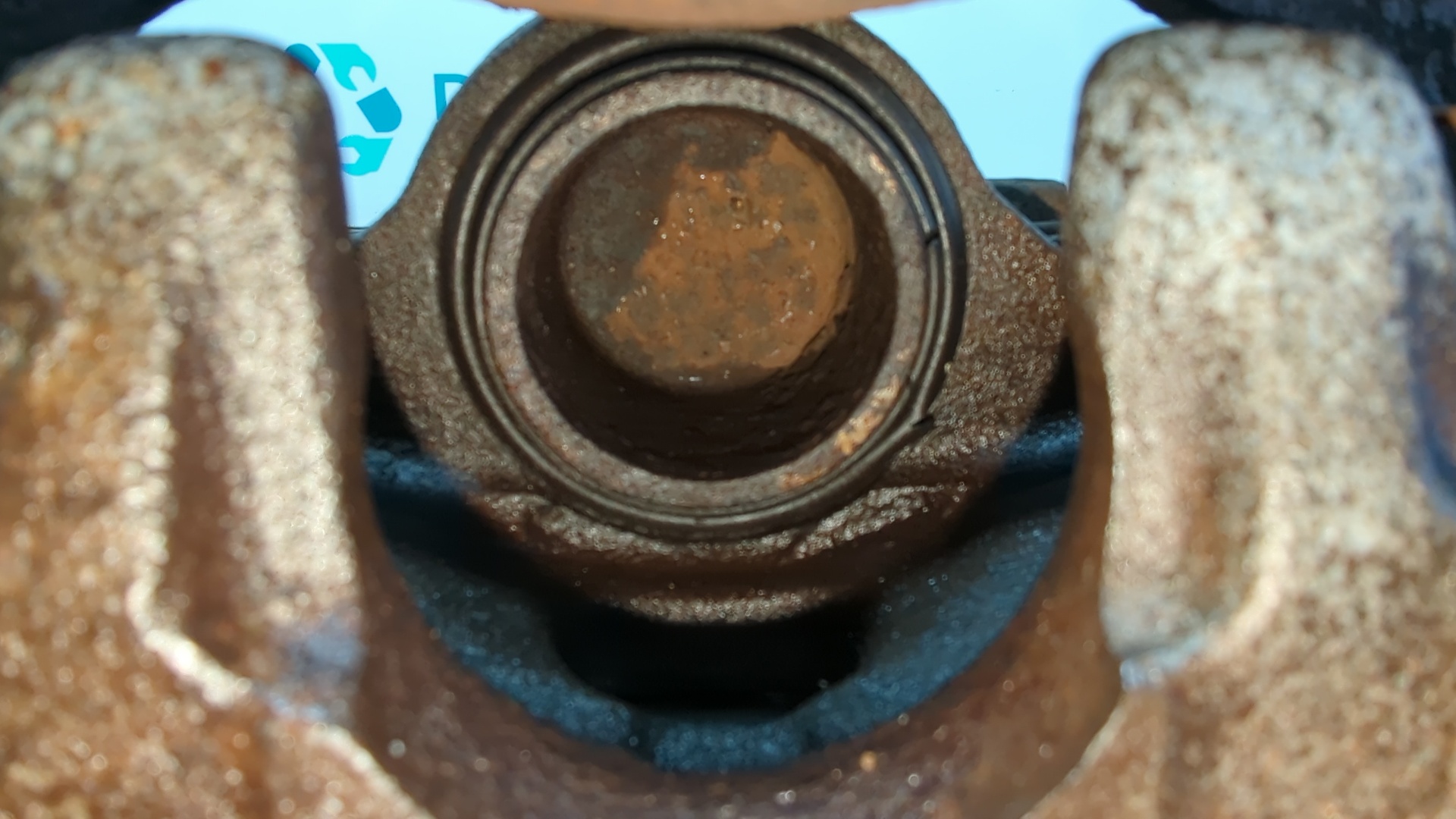 PINZA DE FRENO DELANTERA IZQUIERDA MITSUBISHI MONTERO (L040) - vista 5