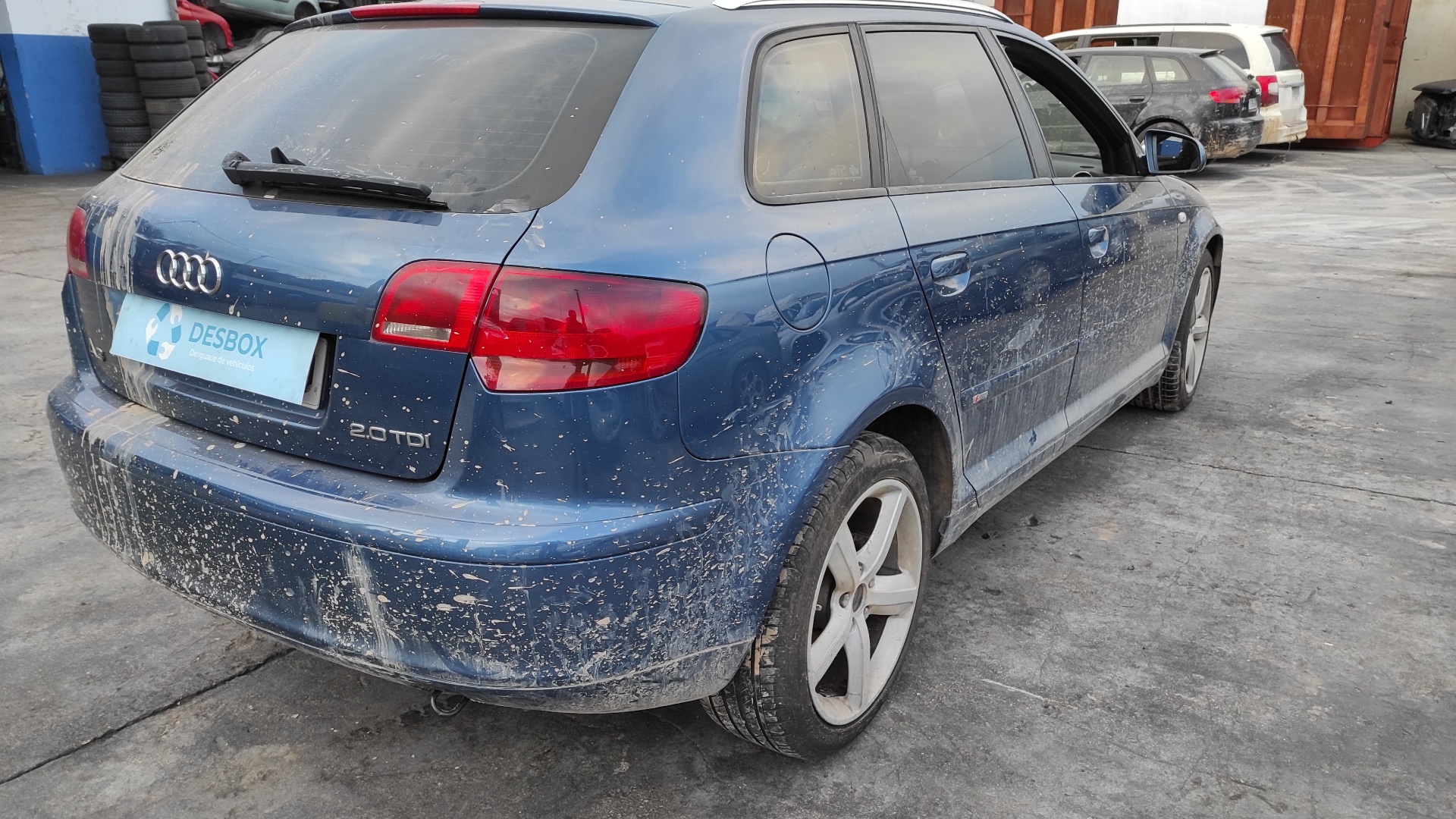 CERRADURA PUERTA DELANTERA DERECHA AUDI A3 SPORTBACK (8P) - vista 8