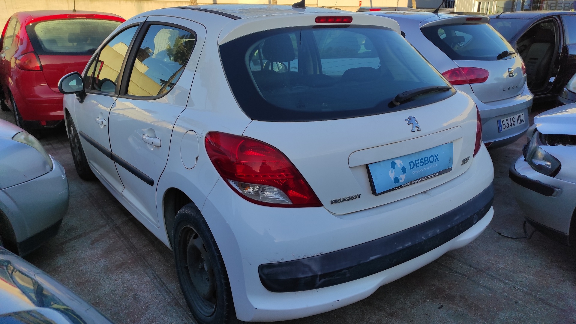 CERRADURA PUERTA TRASERA DERECHA PEUGEOT 207 - vista 7