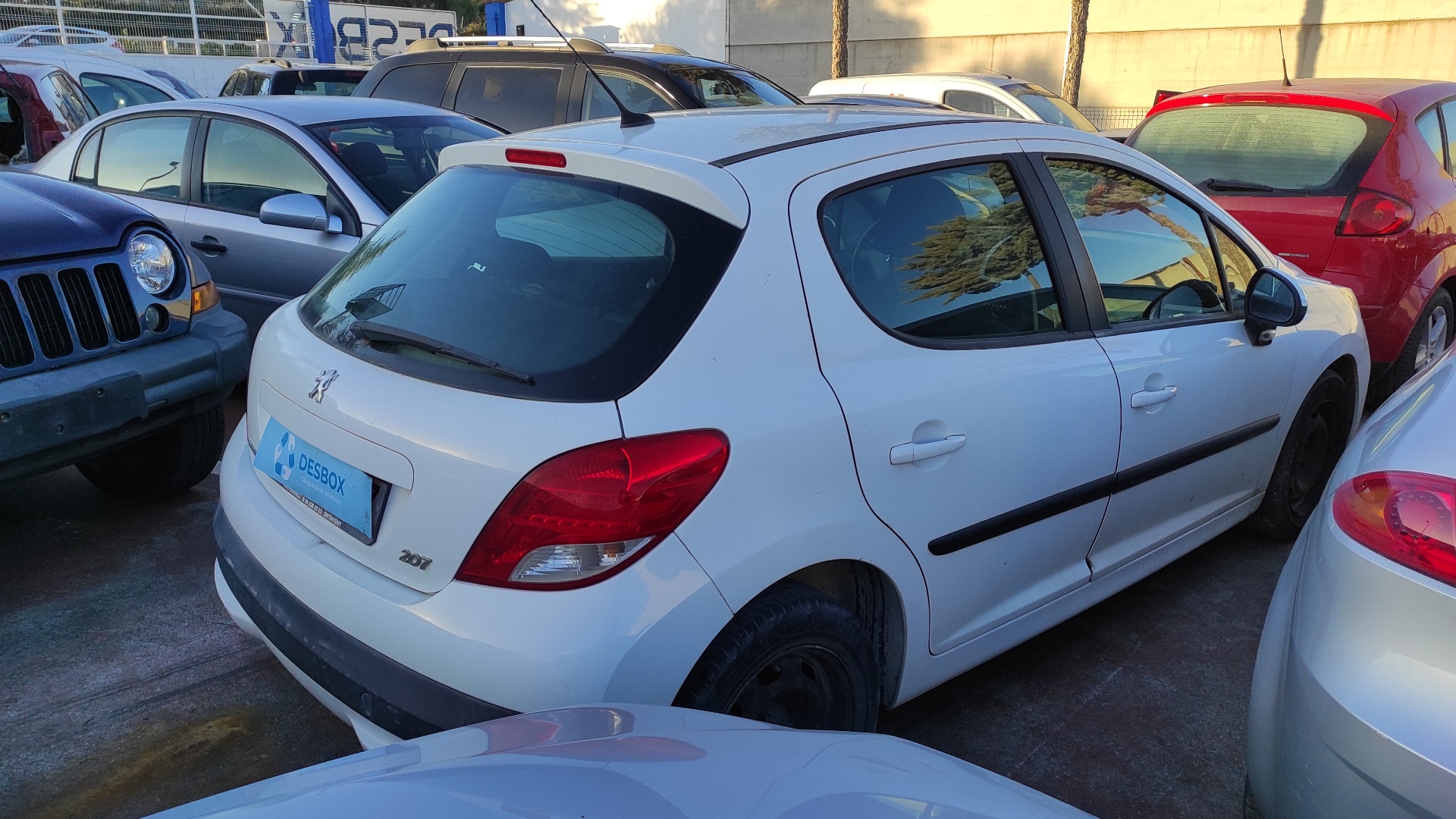 CERRADURA PUERTA TRASERA DERECHA PEUGEOT 207 - vista 8