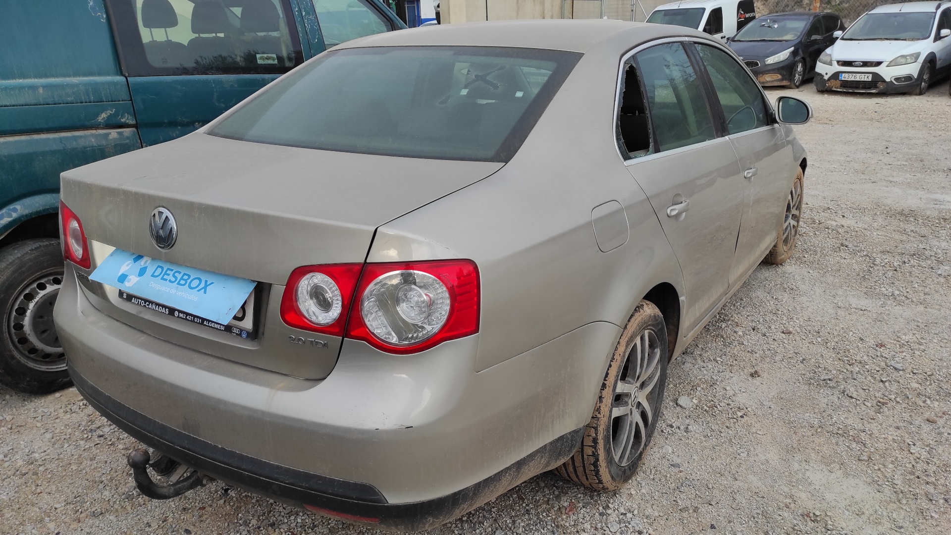 MANGUETA DELANTERA DERECHA VOLKSWAGEN JETTA (1K2) - vista 4