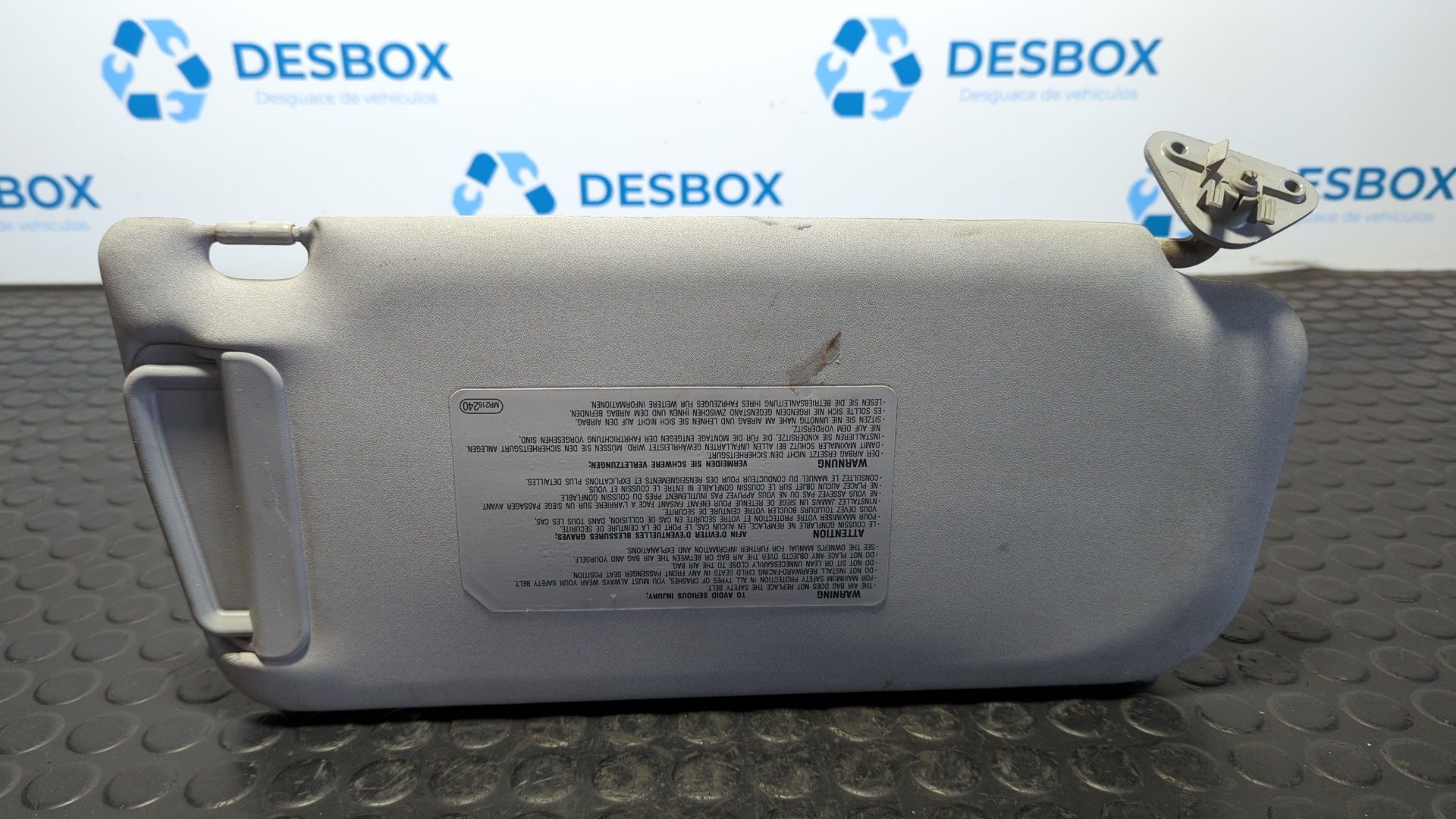 PARASOL IZQUIERDO MITSUBISHI MONTERO (V80/V90) - vista 2