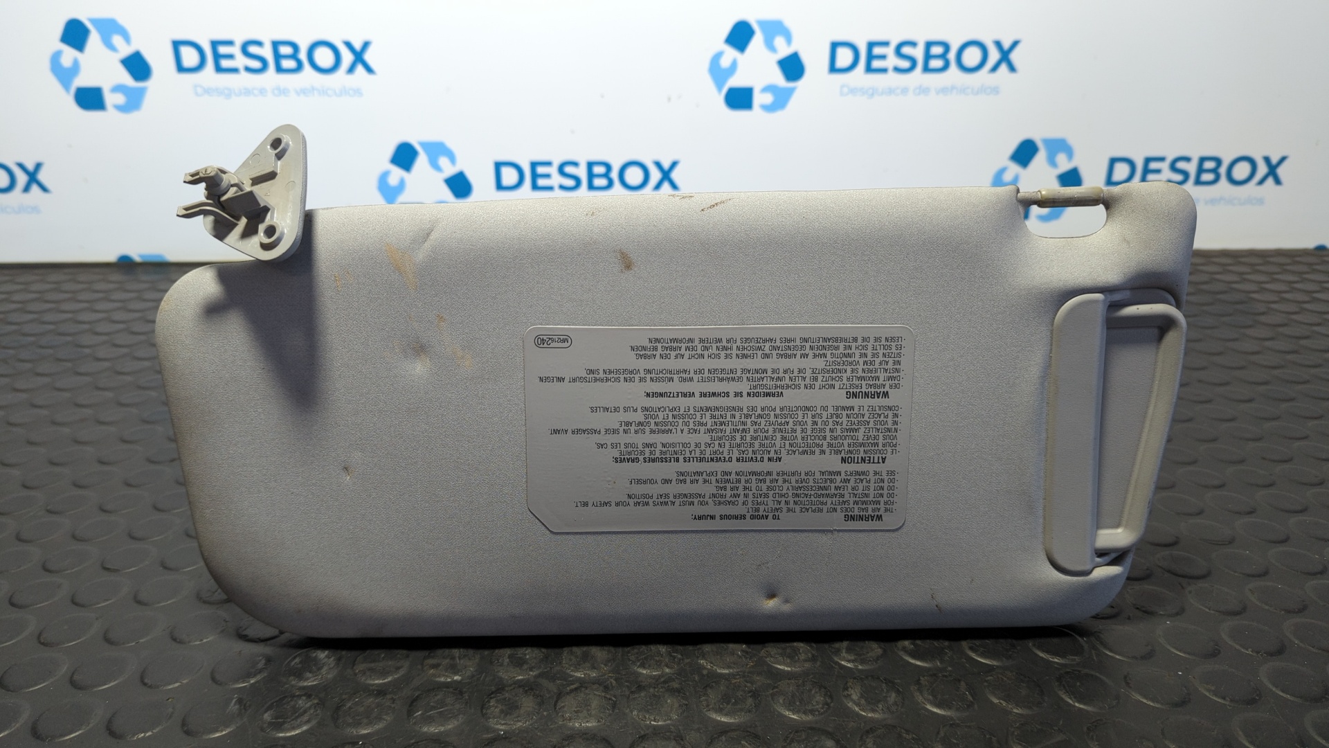 PARASOL DERECHO MITSUBISHI MONTERO (V80/V90) - vista 2