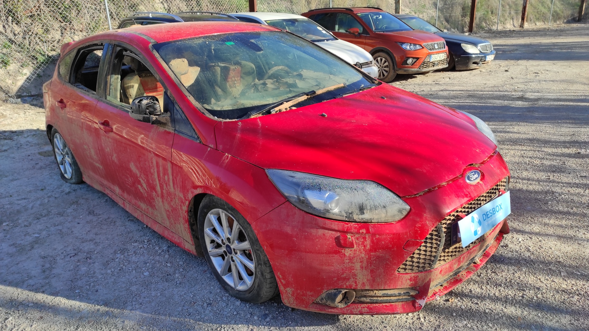 CINTURON DELANTERO DERECHO FORD FOCUS LIM. (CB8) - vista 2