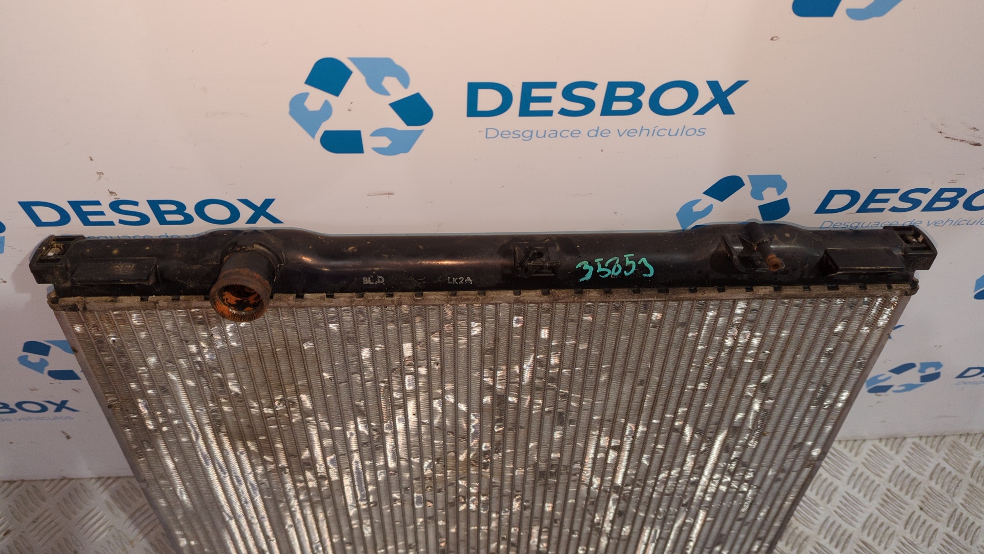 RADIADOR AGUA KIA SORENTO - vista 2